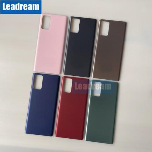 50PCS for Samsung Galaxy Note 20 Ultra Back Glass Rear Cover Battery Door With Adhesive
