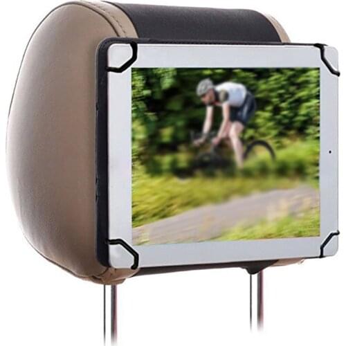 Universal Adjustable Tablet Case Car Back Seat Headrest Mount Holder For 9.6-10.1 Inch IPad Tablet PC Sturdy Portable Durable