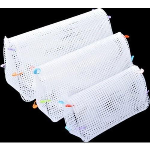 Auxiliary Knitting & Weaving Plastic Mesh Sheet Chenille Plastic for Braided Bag Gold Velvet Bag Accessories Easy Knit Helper