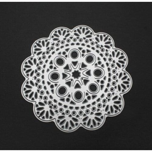 10*10CM Hollow Flower Cutting Dies for Card Making and Scrapbooking DIY Photo Album Decor Paper Card Making Birthday Gift Craft