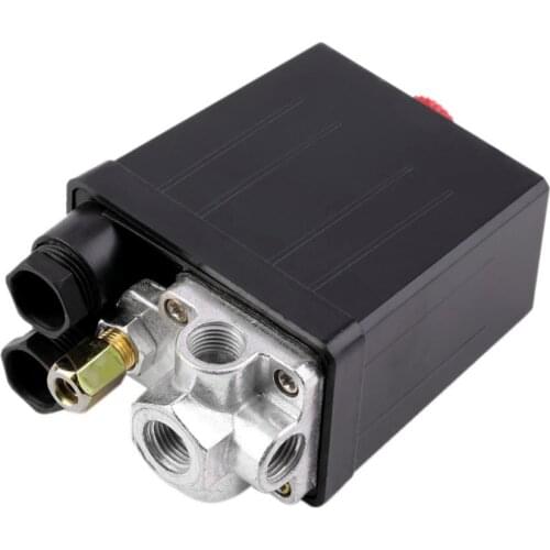 High Quality 1Pc Heavy Duty Air Compressor Pressure Switch Control Valve 90 PSI -120 PSI Air Compressor Switch Control