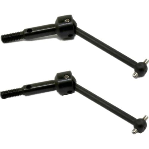 2pcs Metal Universal Driven Dogbone Drive Shaft Parts For RC Model TAMIYA TT-01/TT-02/TA04 CVD OP 53792 39mm Remote Control Cars