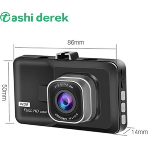 3 Inch Smart Car DVR H20 Full HD 1080P Night Vision Dash Cam Driving Video Recorder 120 Degree Wide Angle Driver Camcorder