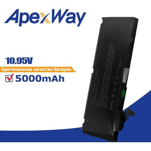 Apexway 65.7Wh A1322 Laptop Battery For APPLE MacBook Pro 13" A1278 mb990 mb991 mc700 mc374 md212 md313 md101 MD314 MC724 MC375