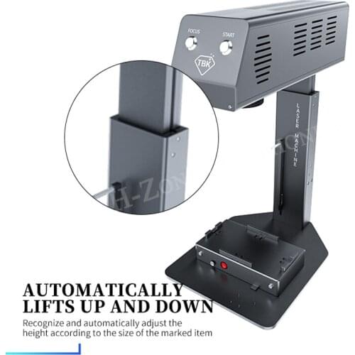 Automatic Laser Separating Machine For iPhone 8-12pro Rear Glass Removing Logo Marking Newest TBK-958M Back Cover Separator