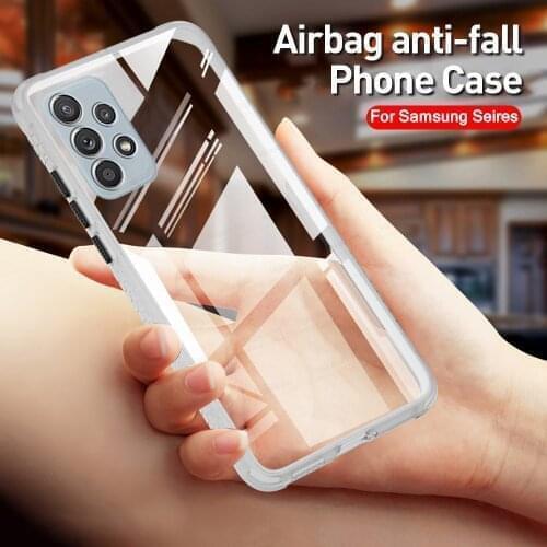 Clear Back Tire Pattern Case For Samsung Galaxy A32 5G/4G A 32 32A A325F A326B Camera Shockproof Cover Hard PC Protection Fundas