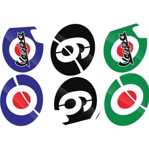 Funda with Italian calcomanía for motorcycle Piaggio For Vespa GTV 300 Series II Six Days GTS 300 GTV 250 GTV 125