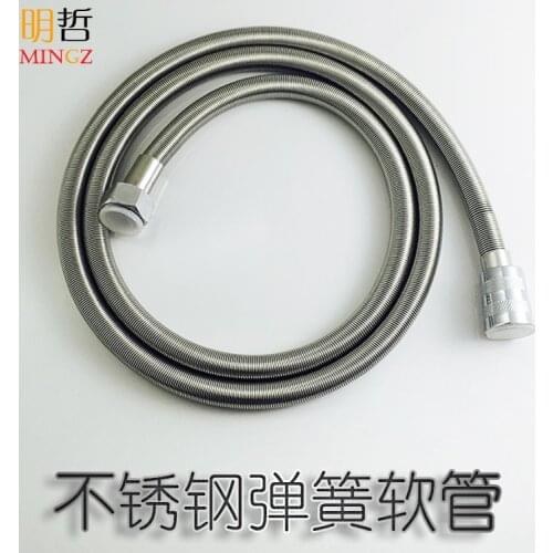 Ming Shower Hose 1.5 / 2 M Stainless Steel Pipe Shower Nozzle Shower Water Heater Shower Hose Set