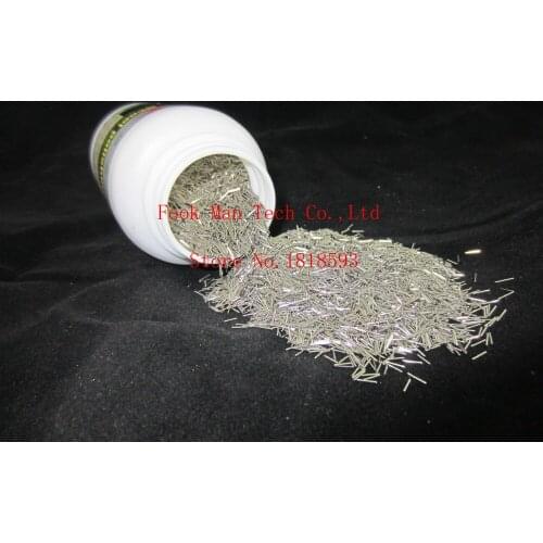 Jewelry Tools Polishing Media 0.4x5mm Stainless Steel Pins for Magnetic Tumbler Polishing Needle 1kg