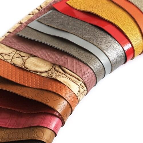 Genuine Leather Cowhide Leather Vegetable Tanned Leather For DIY Leather Shoes Wallet Handbag Belt Leather Material Supplies