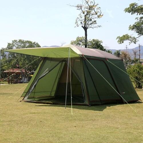 2020 Hot sale outdoor 5-8 persons beach camping tent anti/proof wind/rain UV/waterproof 1room 1hall for sale/on sale