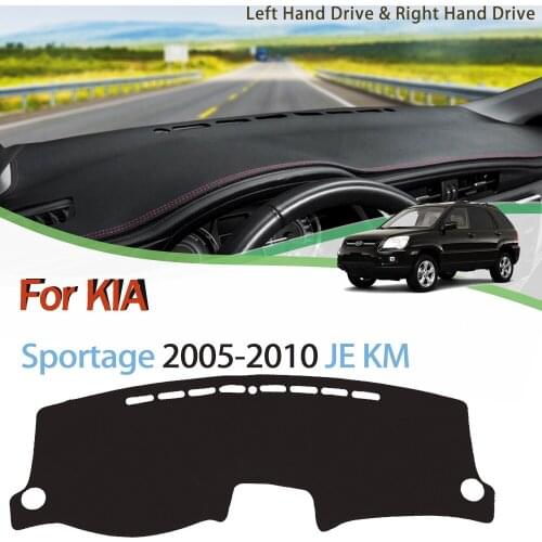 Anti-Slip Mat For KIA Sportage R 2005-2010 JE KM Dashboard Cover Pad Sunshade Dashmat Carpet Accessories Prime 2006 2007 2008