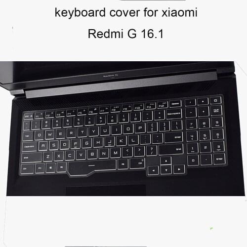 Clear TPU Keyboard Covers for Xiaomi Redmi G Gaming Notebook New 2020 Protective Film Laptops Keyboard Dust Cover waterproof New