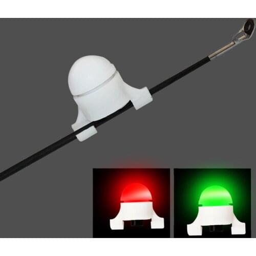 Strike Alert LED Fishing Alarm Rod Tip Carp Night Fishing Light Auto Recognition Bite Alarm Fishing Accessories with Batter