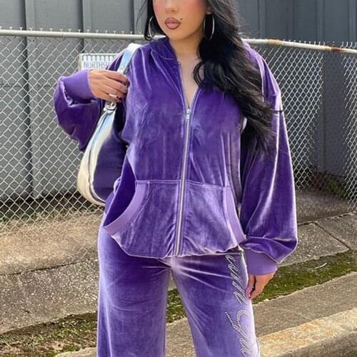 Y2K Women Casual Tracksuit Harajuku Streetwear Autumn Loose Sweatshirt Zip Up Long Sleeve Oversized Hoodies Sporty Coat Top