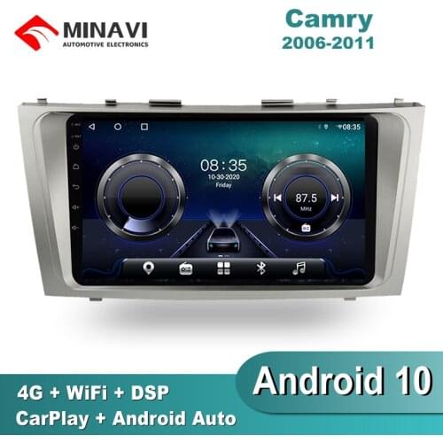 9'' IPS Android 9 TOYOTA CAMRY 2006/2007/2008/2009/2010/2011 Car Radio Multimedia GPS Navigation Navi Player Auto Stereo WIFI