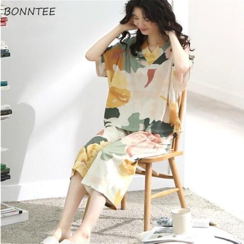 Женские хлопковые пижамы BONNTEE China At AliExpress