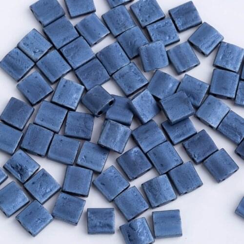 Taidian Miyuki Tila Beads 5x5x1.9mm Bohochic Style Bracelet Opaque handcraft for jewelry Beadwork 3grams/lot About 33 Pieces