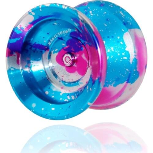 MAGICYOYO Y01 Yoyo Polished Alloy Aluminum Professional Unresponsive Yoyo Ball Spin Toy Gifts for Kids Adults