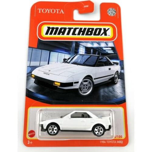 2021 Matchbox Cars 1984 TOYOTA MR2 1/64 Metal Diecast Collection Alloy Model Car Toys