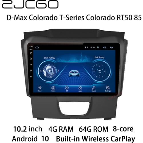 Car Multimedia Player Stereo GPS DVD Radio Navigation Android Screen for Isuzu D-Max Colorado T-Series Colorado RT50 2015~2018