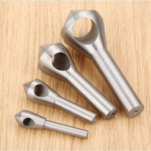New 4Pcs Countersink Deburring Drill Bit Set Wood Metal Taper Stainless Steel Hole Saw Cutter Chamfering Drills Power Tools