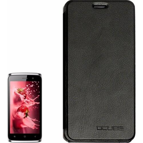 OCUBE BLUBOO Mini Spring Texture Horizontal Flip Leather Case with Holder Mobile Phone Cases