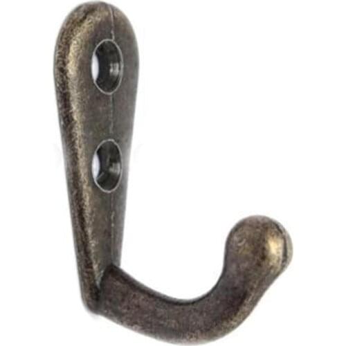 One By One Selling Clothes Hook Single Hook Gold Antique Antique Extra Small Stable Reliable And Hook Design Anti-Falling J9Q1