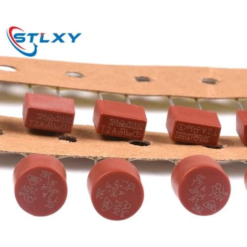 10PCS Round Fuse Slow Blow 500mA 1A 2A 2.5A 3.15A 4A 5A 6.3A 8A 10A 250V 382 Plastic LCD TV 392 Square