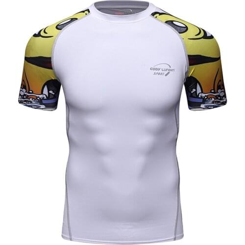 Cody Lundin Casual Digital Sublimation Printed Fitness Short Sleeve Outdoor Running Tshirt