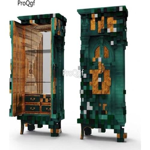 Prodgf 1Pcs A Set Italian Style Cute Dining Room Wine Cabinet