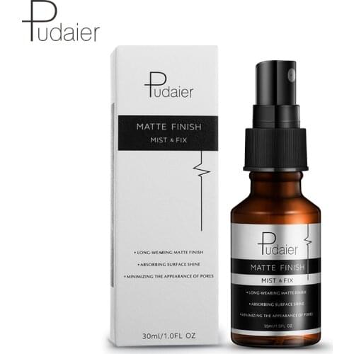 Pudaier 30ml Makeup Setting Spray Matte Finish Bottle Setting Spray Oil-control Natural Long Lasting Make Up Fix Foundation