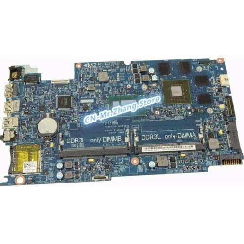 SHELI FOR Dell Inspiron 15 (7537) Laptop Main Board 5GRP2 05GRP2 CN-05GRP2 I7 4510U CPU GT750M GPU DDR3