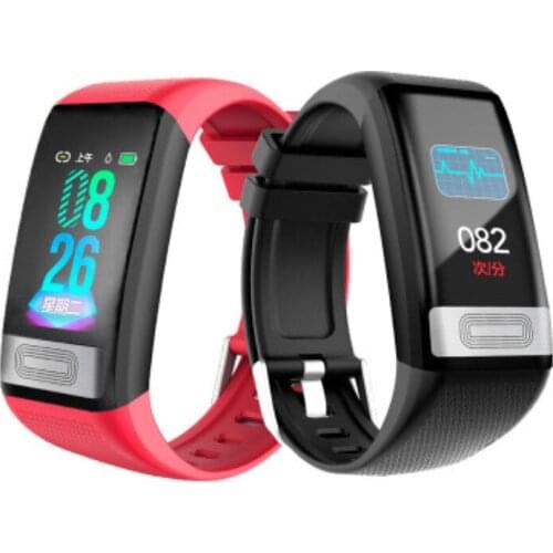 C20S 1.14inch Smart Bracelet Blood Pressure Watch ECG PPG Heart Rate Sleep Monitor Fitness Activity Tracker SmartSport Wristband