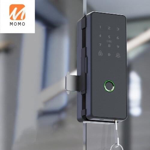 Finger glass door lock use for home office appartment