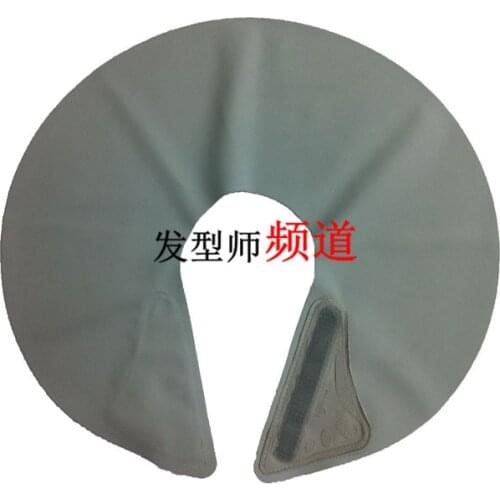 Hair salon stylist Cutting Collar, silicone hairdressing cape / neck wrap for hair cutting DYE