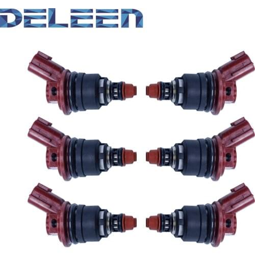 Deleen 4x High impedance Fuel Injector N issan skyline RB25DET 300Z For N ISSAN Car Accessories