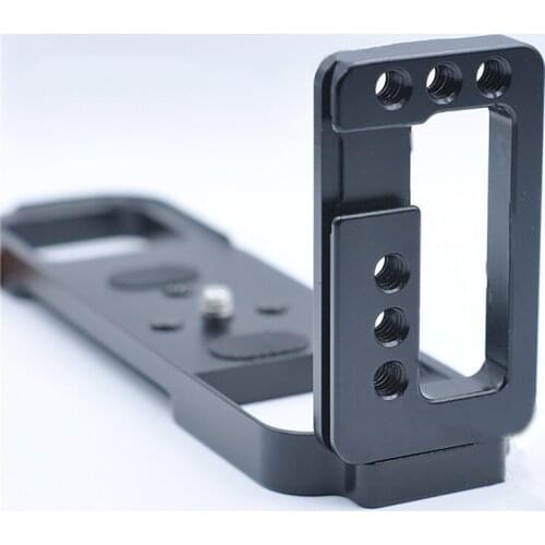 Vertical Camera Wooden Camera Hand Grip Quick Release L Plate Bracket Mount for Fujifilm GFX50R GFX-50R Camera Accessories