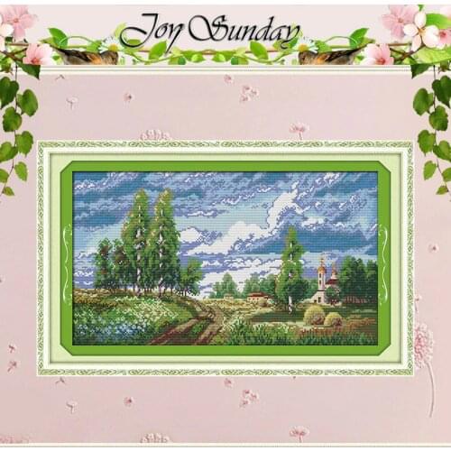 The Spring Field Patterns Counted Cross Stitch 11CT 14CT Cross Stitch Set Wholesale Cross-stitch Kits Embroidery Needlework