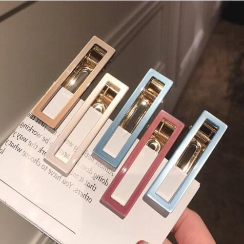 Japan and South Korea Fashion Headdress Bangs Hairpin Candy Color Duck Mouth Clip Female Elegant Hairpin Hair Accessories