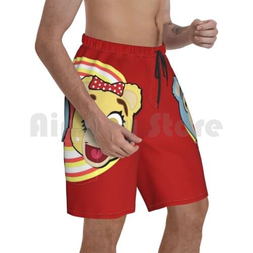 Avenue Q Bad Idea Bears Beach Shorts Men Beach Pants Swim Trunks Avenue Q Musicals Broadway Bad Idea Bears Funny
