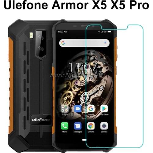 For Ulefone Armor X5 Protective Glass On For Ulefone Armor X5 Pro Screen Protector Protect Film Tempered Glass Ulefone Armor X5