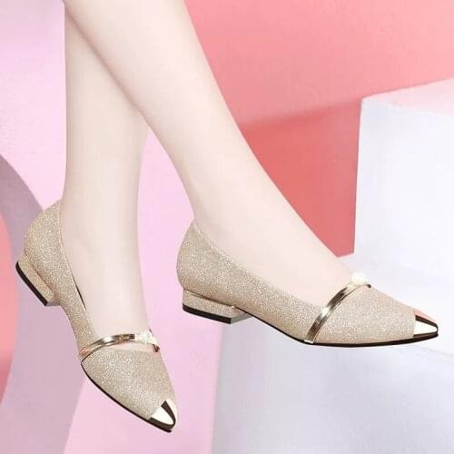SONDR Womens Shoes 2021 Autumn and Winter New Fashion Shoes Womens Thick Heel Mid-heel Fashion Shoes