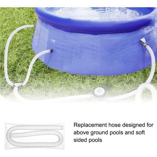 1*Hose For Intex Accessory Hose 32mm Swimming Pool Pipe X 1.5m For Pump/Filter/Heater 607 & 637