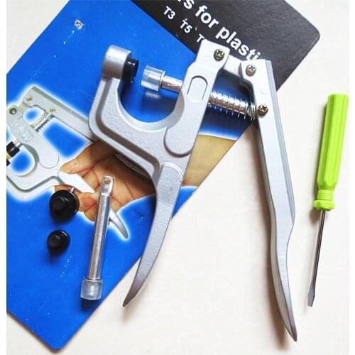 12pcs/CTN Wholesale Plastic snap Button Fastener Snap Plier Set for Plastic Resin Snap Button Cloth Diaper