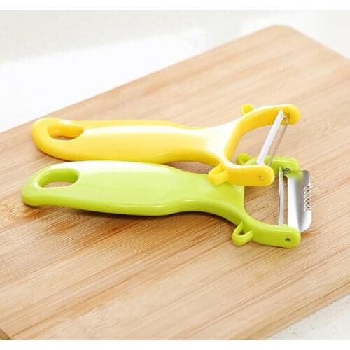 2pcs/lot 13cm/6cm Stainless steel peeler fruit peeler, kitchen multi-functional household peeler