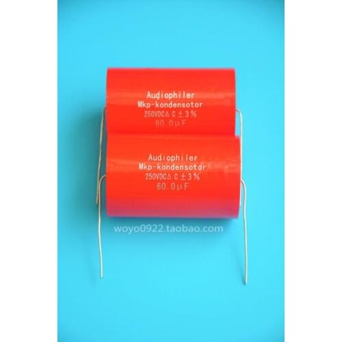 60UF 250v Audiophiler MKP Promise Capacitor Film Audio Capacitor Size: 56*36