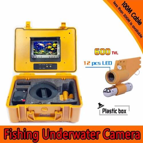 7 Inch Under Water 100M HD 600TVL DVR AV Endoscope Camera
