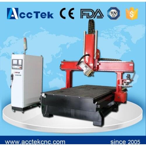 AKM1325 3 axis 4 axis 5 axis cnc router engraver machine furniture making cnc wood machinery