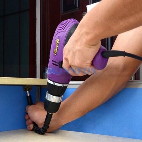 DHL 100PCS Flexible Shaft Bits Extention Screwdriver Drill Bit Holder Connecting Link (Color: Multicolor)